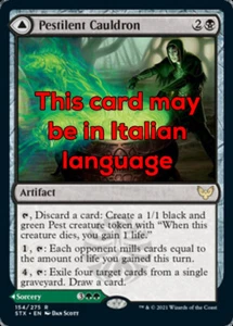 MTG PESTILENT CAULDRON EXC - CALDERONE PESTILENZIALE - STX - MAGIC - Picture 1 of 1