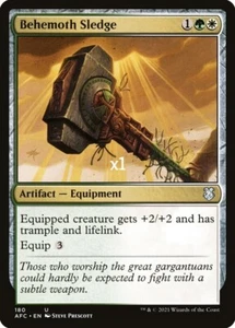 MTG Commander: Adventures in the Forgotten Realms AFC Behemoth Sledge MINT - Picture 1 of 1