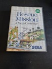 Rescue Mission (Sega Master System, 1988) Boxed - No manual CIB Tested