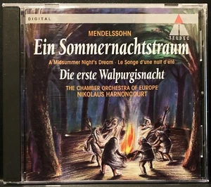 CD Felix Mendelssohn/Nikolaus Harnoncourt/Europe Chamber Orchestra 1993 CD - Picture 1 of 2