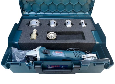 Fliesenbohrer M14 Diamantbohrer Set in Bosch L-BOXX 136 | Wahlweise + Bosch GWS7 - Bild 1 von 4