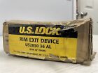 NOS US Lock Rim Exit Device US2850 36" Al Aluminum 36 Inch Door Push Latch