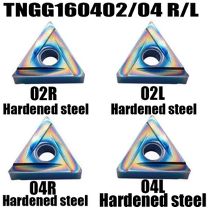 TNGG160402R-2G/TNGG160402L-2G/TNGG160404R-2G/TNGG160404L-2G For Hardened steel - Picture 1 of 5