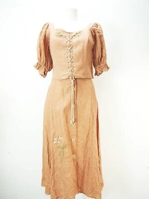 Country Line rot Bluse und Rock sagenhaftes Landhaus Kleid Trachtenkleid Gr.38 - Bild 1 von 4