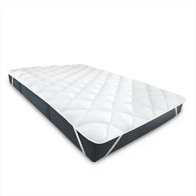 MISTER SANDMAN Topper Matratzenschoner weich - Matratzentopper Mikrofaser mit Hohlfaserfüllung