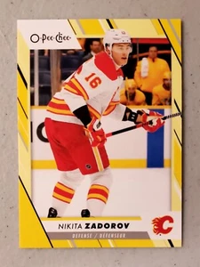 Nikita Zadorov 2023-24 O-Pee-Chee Yellow Border Insert OPC #216 - Picture 1 of 2