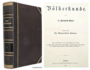Friedrich Ratzel: Etnografía, Primera [1.] Volumen: Los pueblos naturales de África (1885) - Imagen 1 de 6