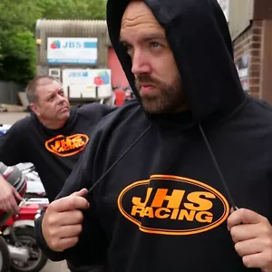 SUZUKI JHS RACING UNISEX HOODIE TRACKDAY RACE MOTORCYCLE RACING CLOTHING - Picture 1 of 3