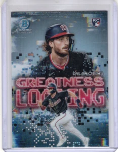Dylan Crews 2025 Bowman Chrome Greatness Loading Insert RC #GL-18 - Picture 1 of 2