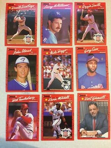 1990 DONRUSS Baseball Cards.  Card # 501-716 (w/inserts).  You Pick to Your Set.