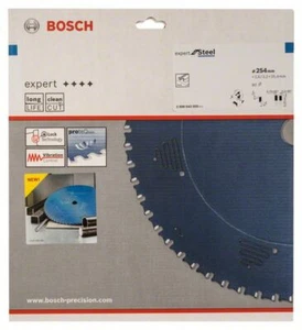 Bosch Expert Steel Saw Blade 254mm / 10" 60T 25.4mm Bore 60 Tooth 2608643059 - Picture 1 of 4