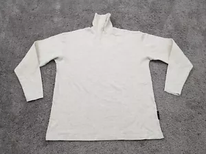 Vintage Structure Pullover Mens Large Turtleneck Long Sleeve Sweater - Picture 1 of 9
