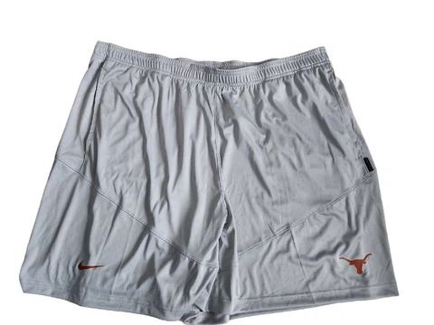 Nike Texas Longhorns Basketball Shorts Mens Grey 4XL NCAA Gym Shorts NEW Cover