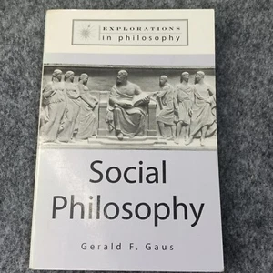 Social Philosophy Gerald F. Gaus History Learn People Paperback Book - Bild 1 von 18