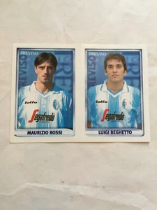 Figurina Merlin's Calcio 99 Maurizio Rossi Luigi Beghetto N. 565 Treviso - Picture 1 of 1