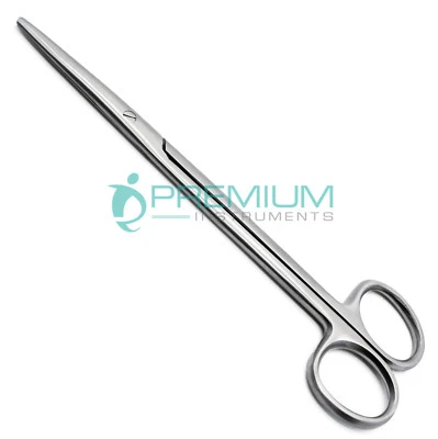 Medical Scissors Straight 6" Blunt/Blunt Surgical Operating Premium Instruments - Image 1 of 4