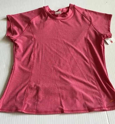 Camiseta Speedo Active para mujer nueva con etiquetas Zinnia talla XL 80 % poli 20 % spandex Foto 1 de 4