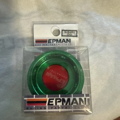 EPMAN Green ENGINE BILLET OIL CAP FOR Subaru (DG) - Image 1 of 4