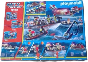 PLAYMOBIL City Action 70140 Seenot: Löscheinsatz mit Rettungskreuzer, ab 4 - Bild 1 von 8