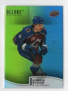 2021/22 UPPER DECK ALLURE BOWEN BYRAM GREEN/BLUE RAINBOW (201/299) - Picture 1 of 1
