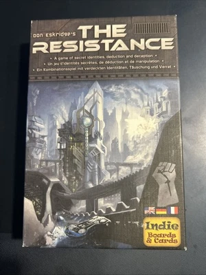 The Resistance card game: Indie boards & cards: From A Game Collector’s Estate - Image 1 of 3