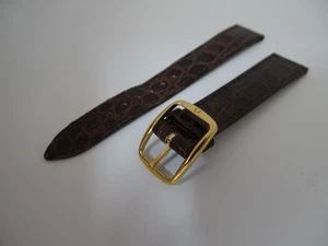 Omega Lederarmband und Schließe echt/original 17mm - Bild 1 von 7