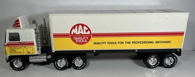 Remolque de herramientas MAC de 18 ruedas semirremolque GMC de colección Nylint Foto 1 de 4