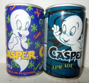2 GHOST CASPER Soda  Cans from ENGLAND (150ml)  Empty !! - Picture 1 of 5