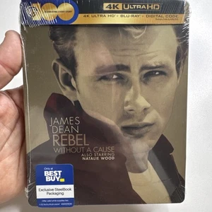 Rebel Without A Cause 4K UltraHD Steelbook New Sealed Best Buy Exclusive OOP - Picture 1 of 6