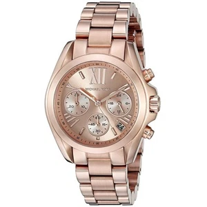 Michael Kors MK5799 Women's Bradshaw Quartz Rose Dial Watch - Picture 1 of 1