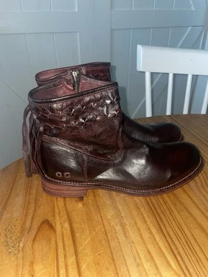 BOTAS CAMA STU CRAVEN EN MERLOT BORGOÑA TALLA 9 NUEVAS SIN CAJA Foto 1 de 4