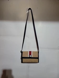 preowned Tommy Hilfiger Crossbody Purse signature Logo. Flap crossbody bag - Picture 1 of 19