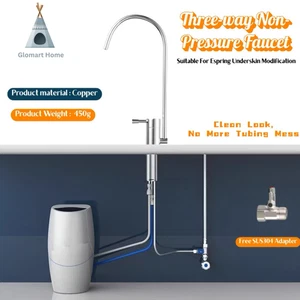 Kit de grifo auxiliar Amway eSpring grifo de agua de tres vías sin presión - Imagen 1 de 5