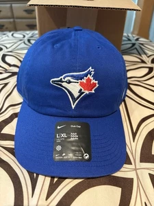 Toronto Blue Jays Nike Club Cap Team Logo M/L Strap L/XL Swoosh Hat NWT - Picture 1 of 7