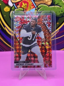 2025 Panini Mosaic #381 Shemar Stewart Camo Red Mosaic (RC) - Bild 1 von 2