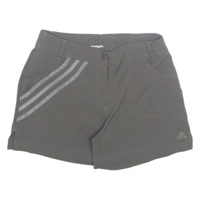 ADIDAS Womens Sports Shorts Green XXS W24 - Image 1 of 4