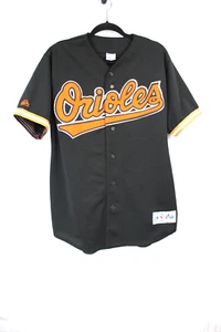 Vintage MLB Baltimore Orioles genäht Majestic Baseball Trikot Größe Large - Bild 1 von 6