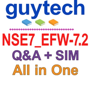 Fortinet NSE 7 - Enterprise Firewall 7.2 Exam Q&A+SIM - Picture 1 of 1
