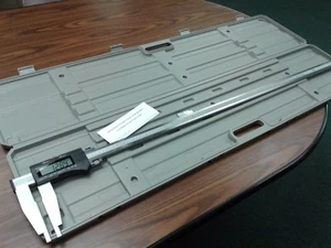 40"/1000mm  ELECTRONIC DIGITAL CALIPER heavy duty long jaw-X-LARGE SCREEN - Picture 1 of 5