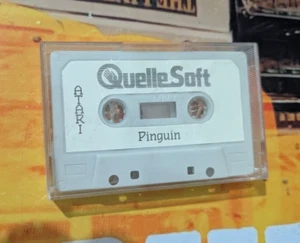 Pinguin (Quellesoft 1985) ATARI XL XE 400/800 (Cinta) funciona 8 bits - Imagen 1 de 2
