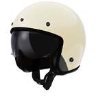 Ls2 Of601 Bob Ii Solid Cream 06 Jet Helmet   Livraison Gratuite