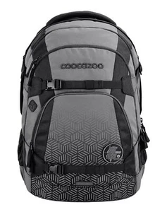coocazoo Mate School Backpack Schulrucksack Rucksack Black Carbon schwarz grau - Bild 1 von 3