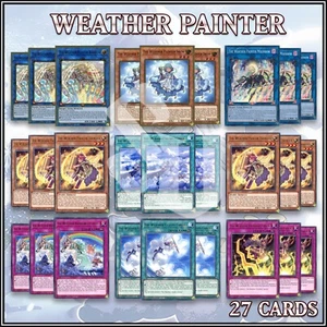 MAZO PINTOR METEOROLÓGICO 27 | Arco iris Nieve Arco lunar nublado Lienzo nevado YuGiOh🔥 - Imagen 1 de 2