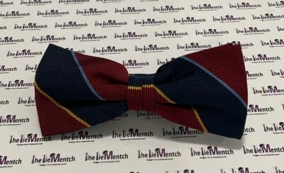 BROOKS BROTHERS Boys Red Multicolor “Red Fleece” Bow Tie Silk (New-Minor Flaws) - Image 1 of 4