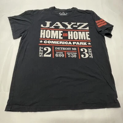 Camiseta Jay Z Home and Home Comerica Park Detroit Concert Gráfico Talla M      Foto 1 de 4