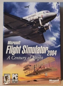 Retro Microsoft Flight Simulator 2004: A Century Of Flight (PC, CD-ROM, 2003) - Picture 1 of 2