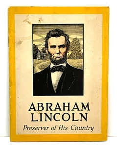 1926 ABRAHAM LINCOLN Preserver of His Country MABEL MASON CARLTON Illustrations - Picture 1 of 7