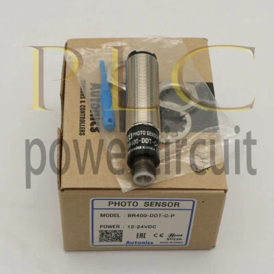 1PCS Autonics BR400-DDT-C-P Photoelectric Sensors Cylindrical Type PNP New - Image 1 of 4