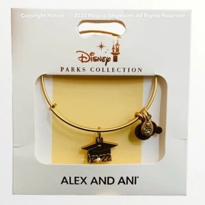 Neu mit Etikett! Disney Parks - Mickey Mouse 2022 Abschlussmütze Armreif von Alex und Ani - Bild 1 von 2