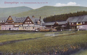 6 verschiedene Litho AK, Riesengebirge in Schlesien, ca. 1920, unversandt - Bild 1 von 6